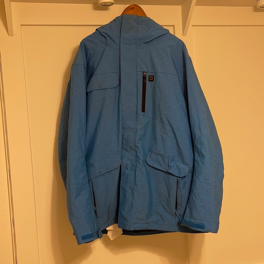 Quiksilver Snowboarding Jacket. Blue. XL.